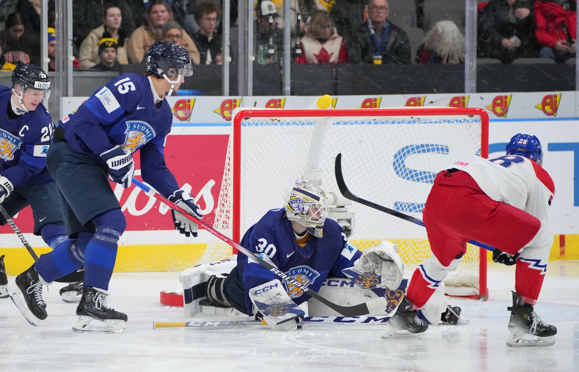 IIHF Gallery Czechia vs Finland (Bronze) 2024 IIHF World Junior