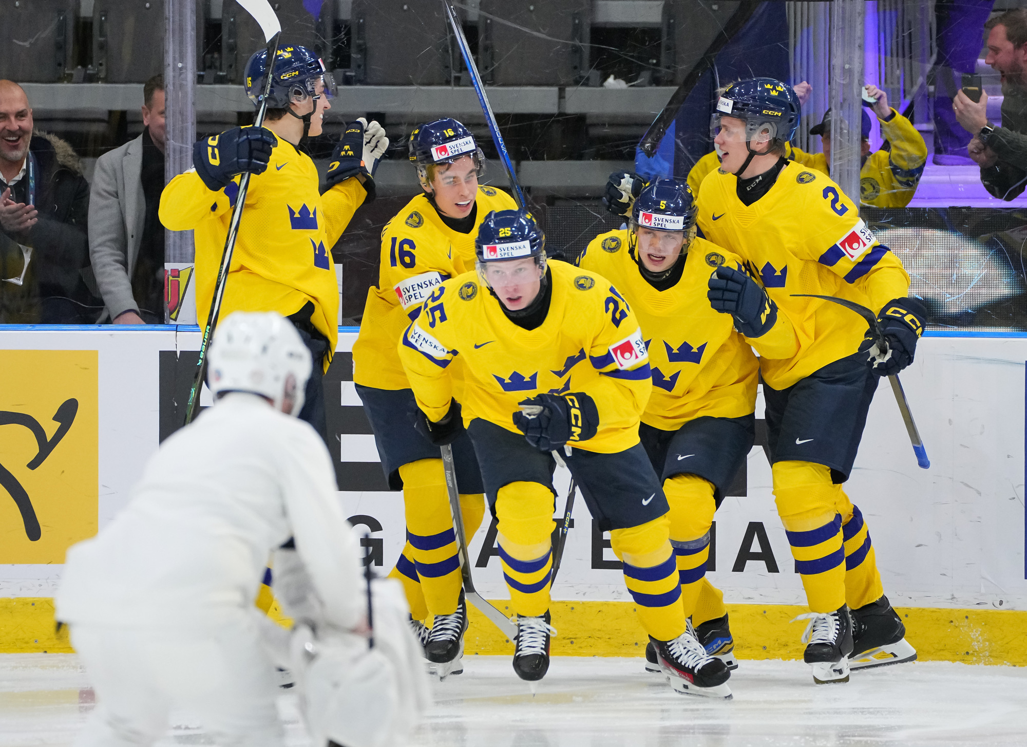 IIHF USA SWE 05.01.2024 2024 IIHF WORLD JUNIOR CHAMPIONSHIP