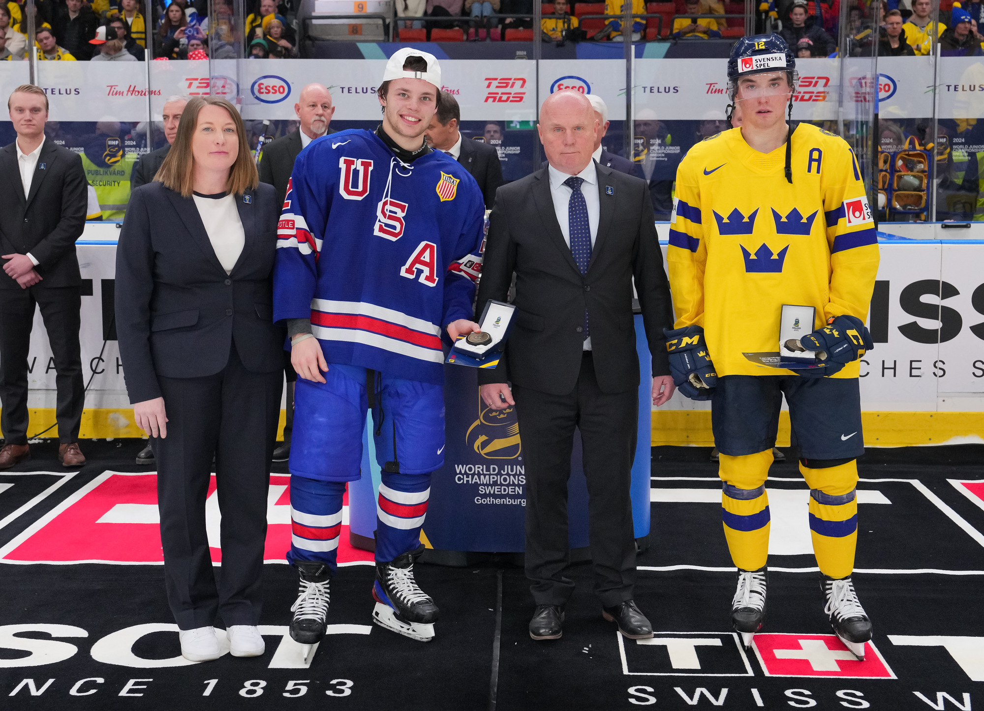 IIHF Gallery United States vs Sweden (Final) 2024 IIHF World