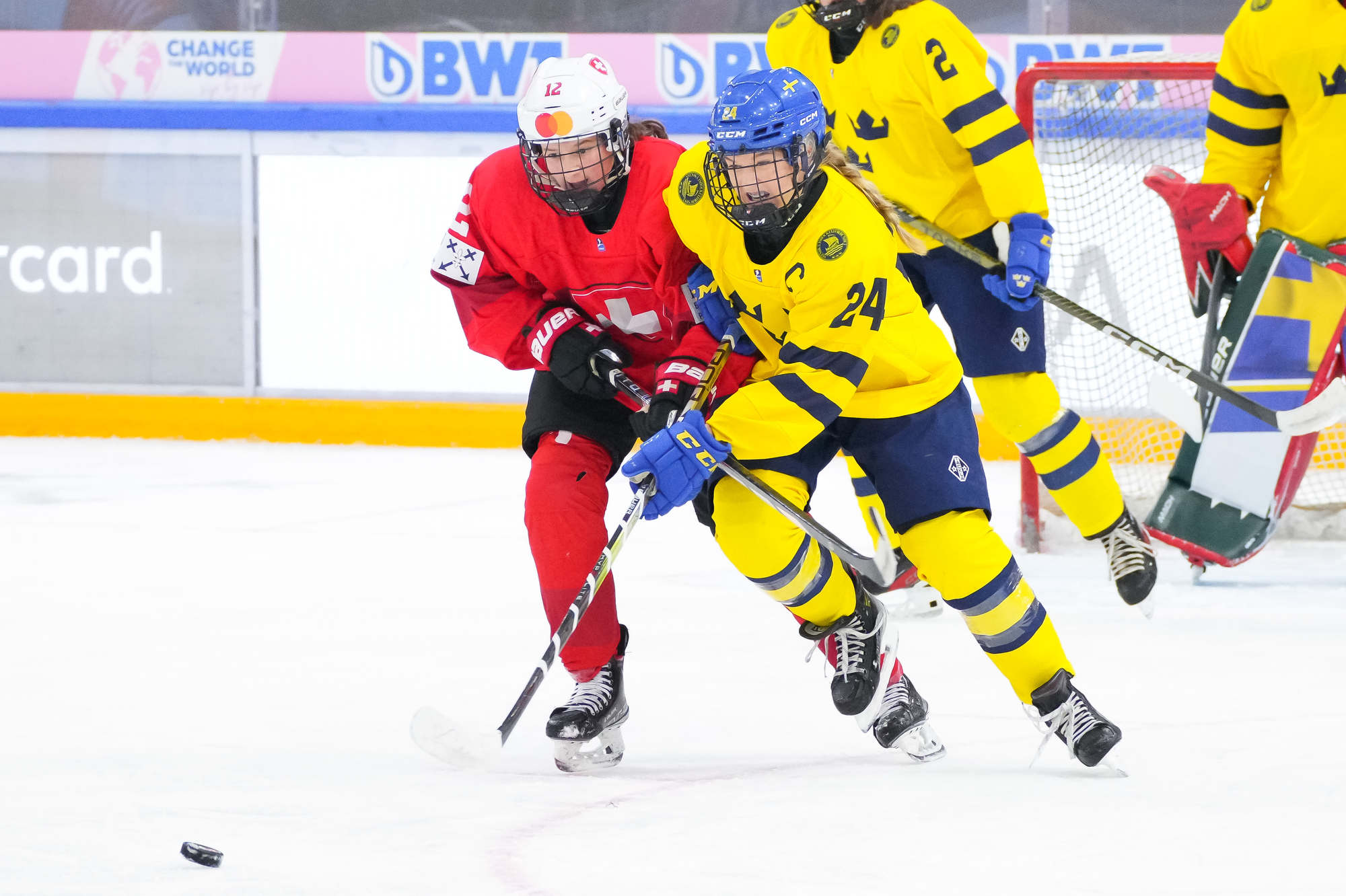 IIHF Gallery Sweden vs Switzerland 2024 IIHF Ice Hockey U18 Women