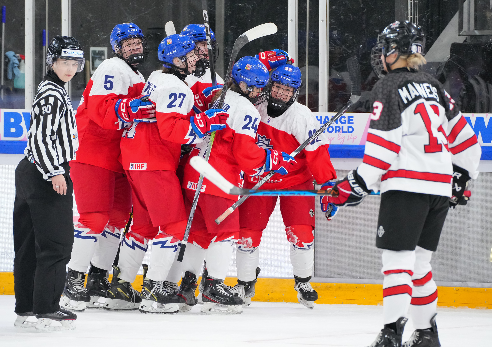 IIHF Gallery Czechia vs Canada 2024 IIHF Ice Hockey U18 Women's