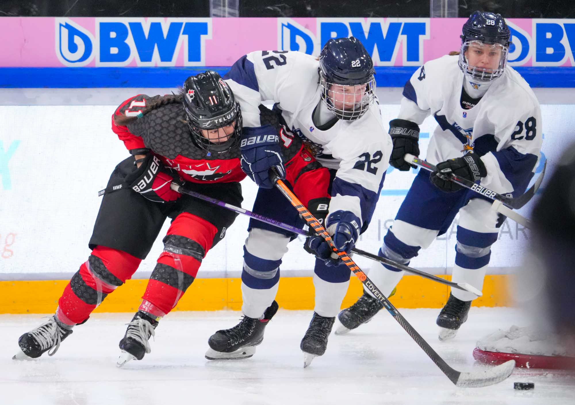 IIHF Gallery Canada vs Finland 2024 IIHF Ice Hockey U18 Women's