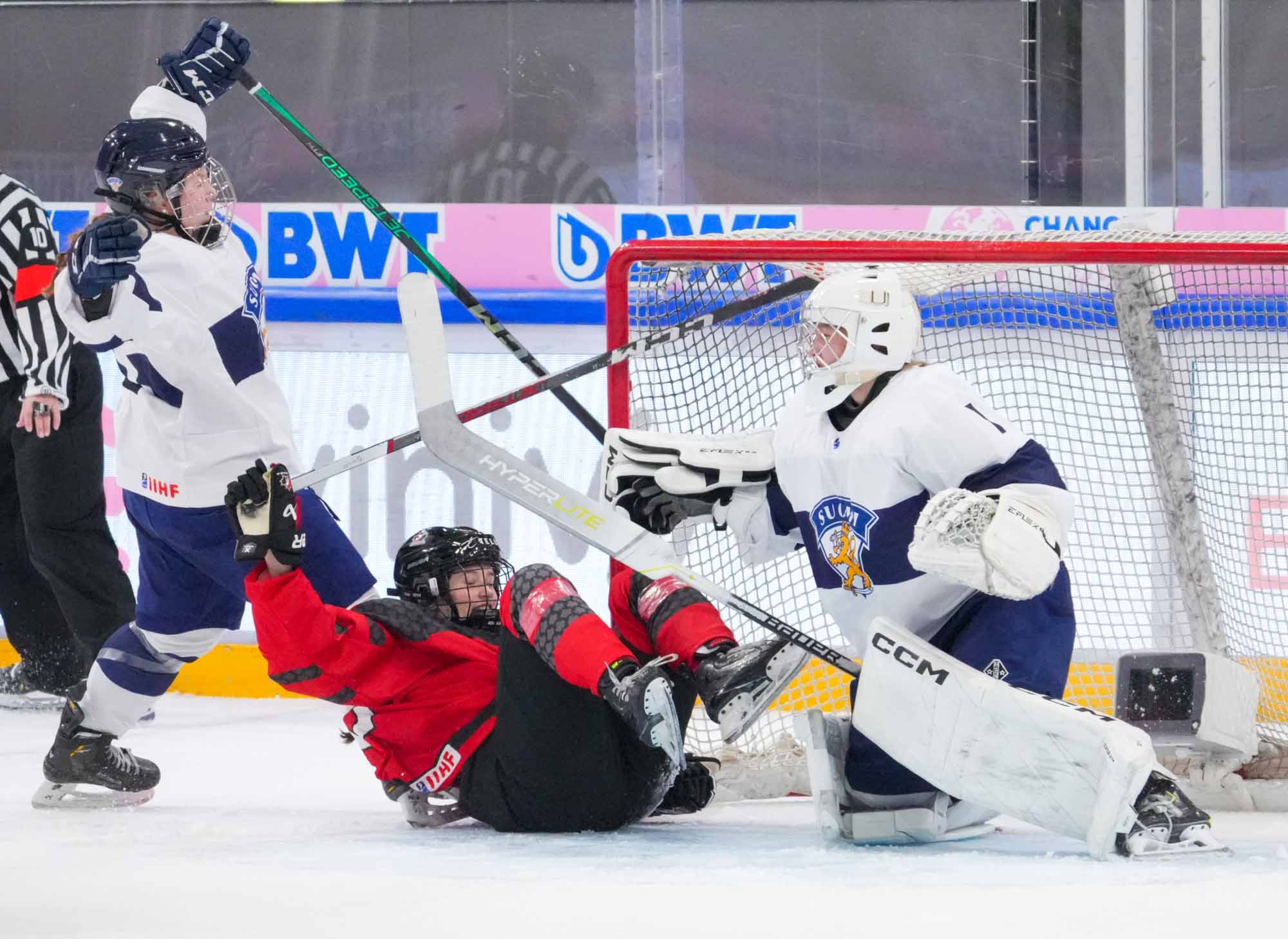 IIHF Gallery Canada vs Finland 2024 IIHF Ice Hockey U18 Women's