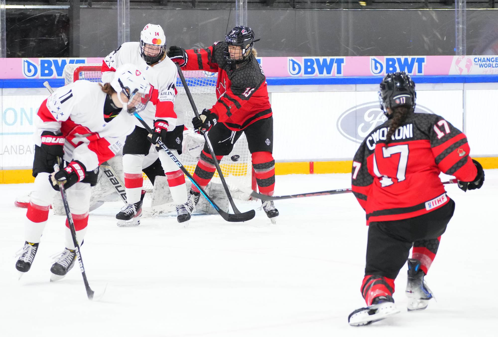 IIHF Gallery Canada vs Switzerland 2024 IIHF Ice Hockey U18 Women