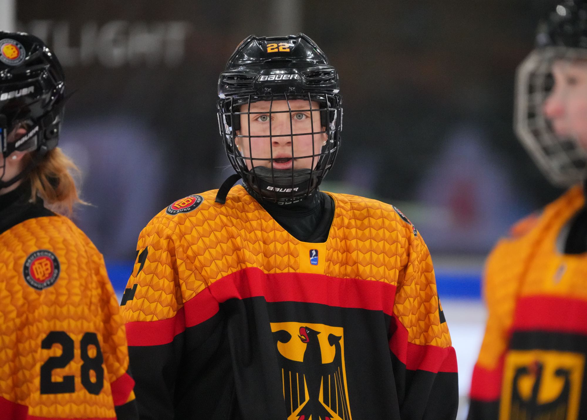 IIHF Gallery Switzerland vs Germany 2024 IIHF Ice Hockey U18 Women