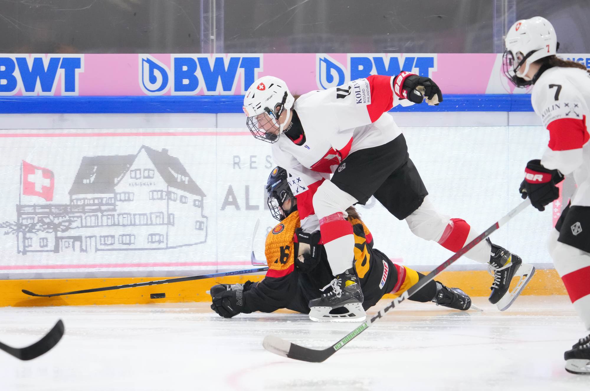 IIHF Gallery Switzerland vs Germany 2024 IIHF Ice Hockey U18 Women