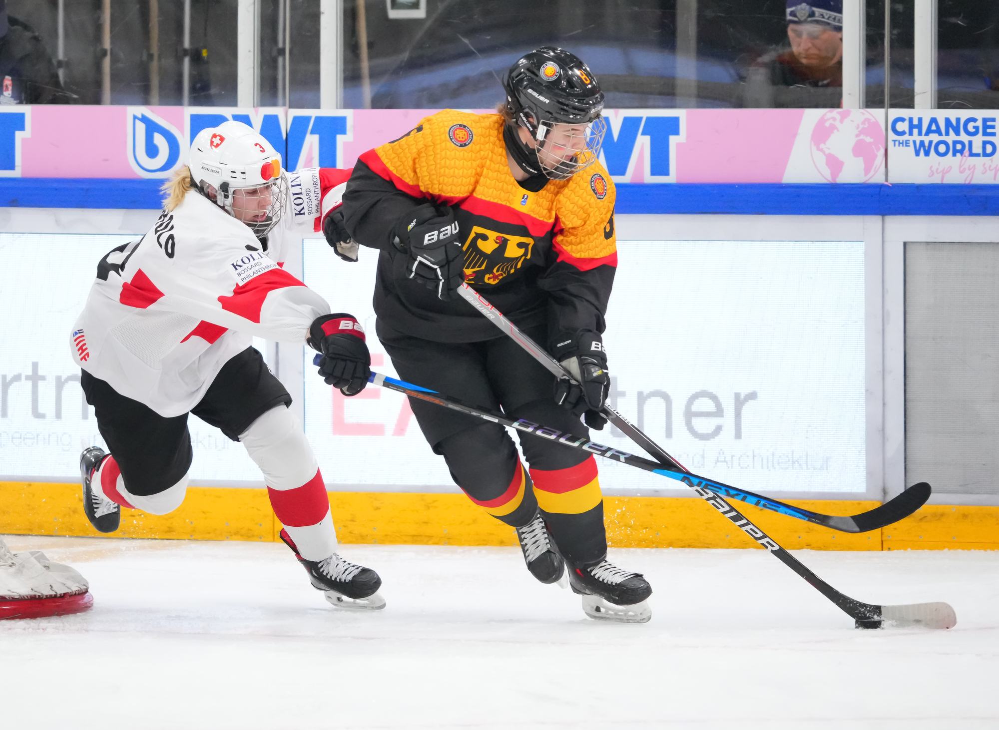 IIHF Gallery Switzerland vs Germany 2024 IIHF Ice Hockey U18 Women