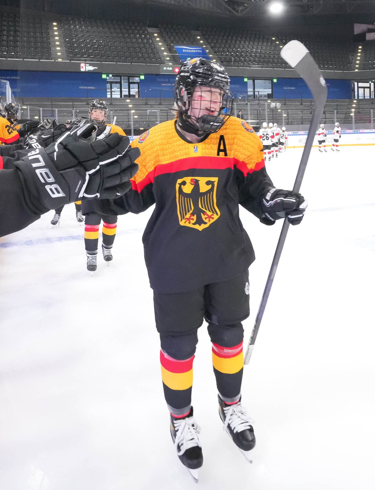 IIHF Gallery Switzerland vs Germany 2024 IIHF Ice Hockey U18 Women