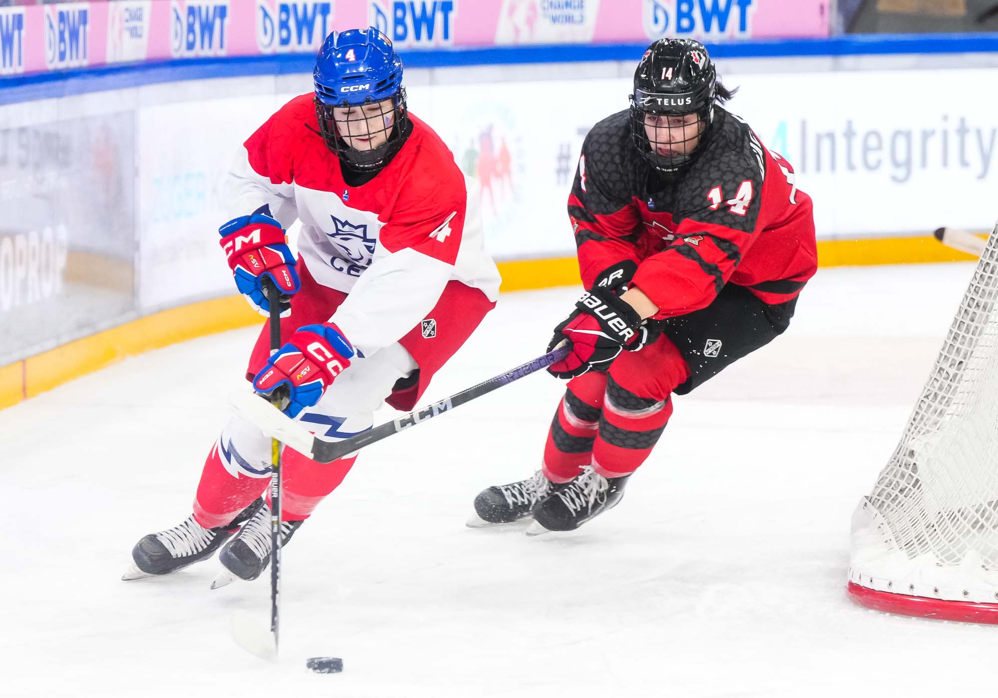IIHF Gallery Canada vs Czechia 2024 IIHF Ice Hockey U18 Women