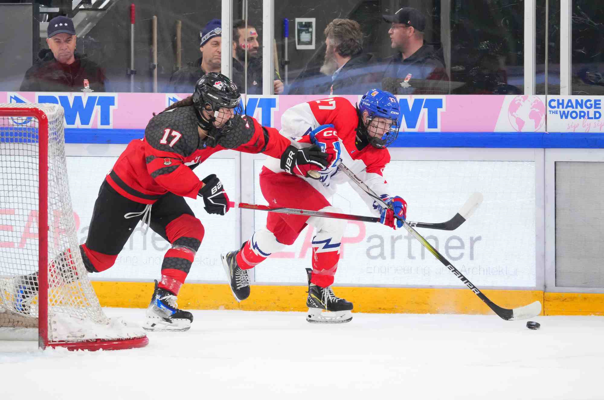 IIHF Gallery Canada vs Czechia 2024 IIHF Ice Hockey U18 Women's