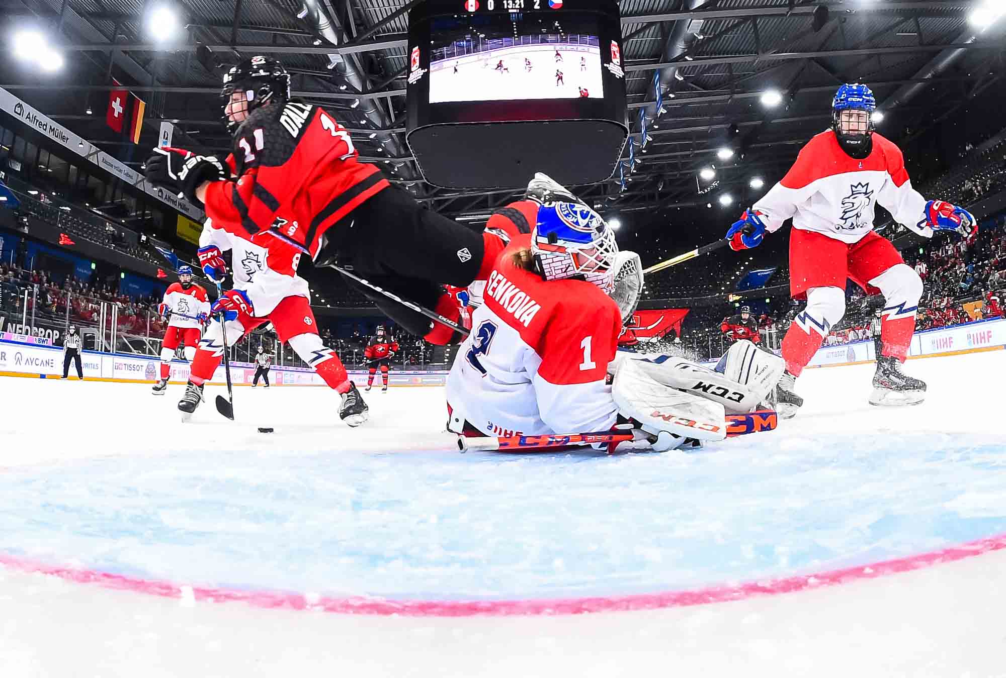 IIHF Gallery Canada vs Czechia 2024 IIHF Ice Hockey U18 Women's World Championship