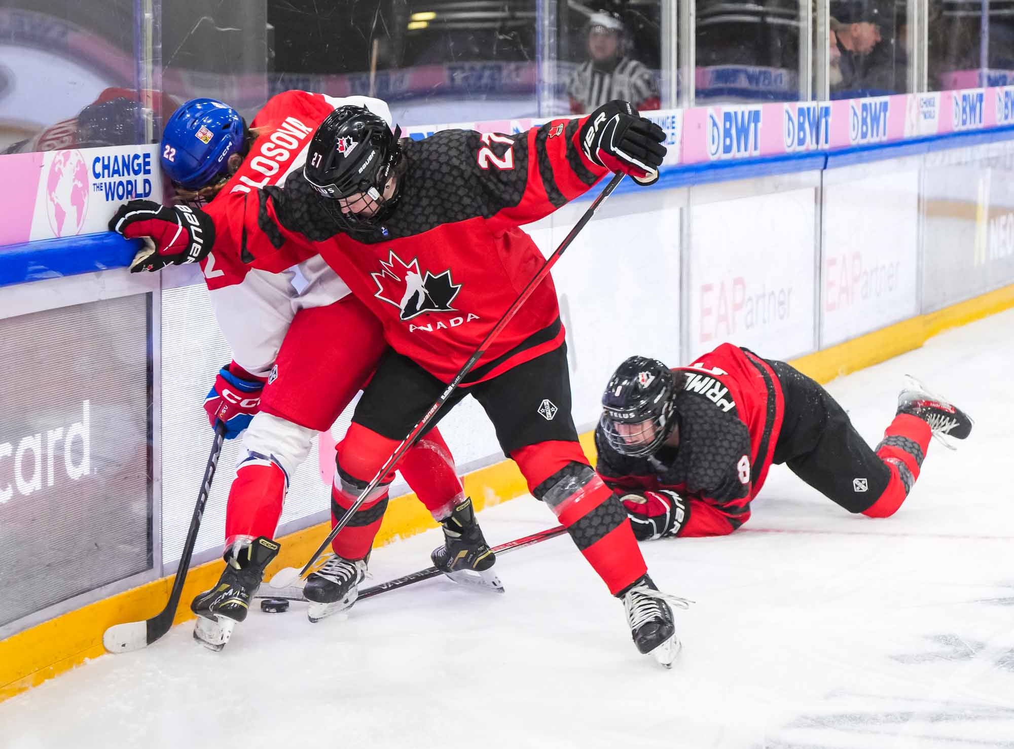 IIHF Gallery Canada vs Czechia 2024 IIHF Ice Hockey U18 Women's World Championship