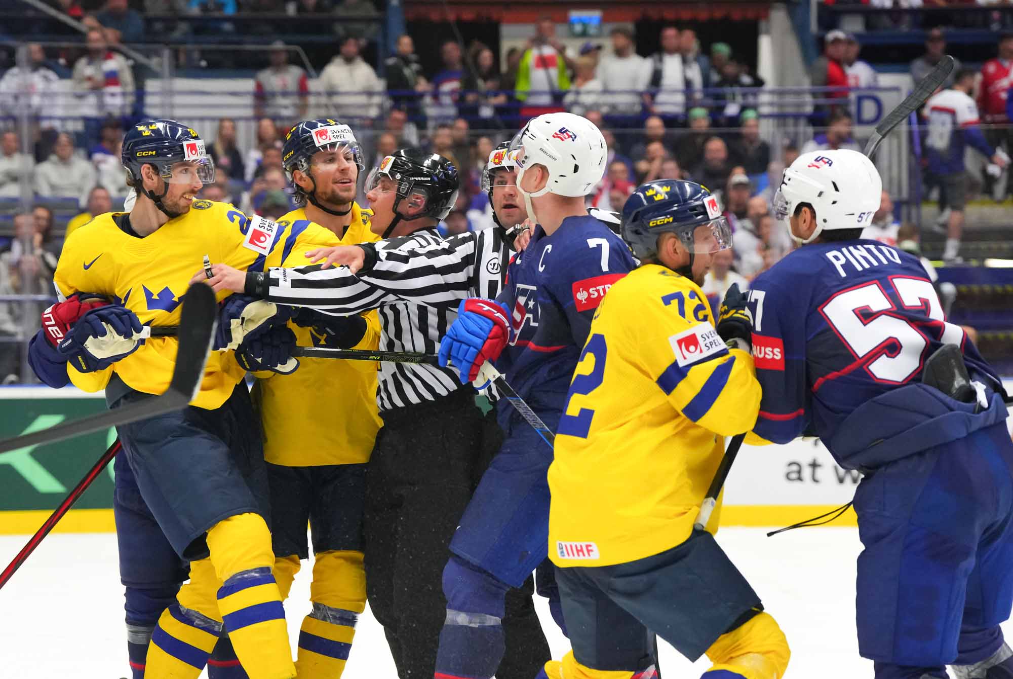 IIHF Gallery Sweden vs United States 2024 IIHF Ice Hockey World Championship