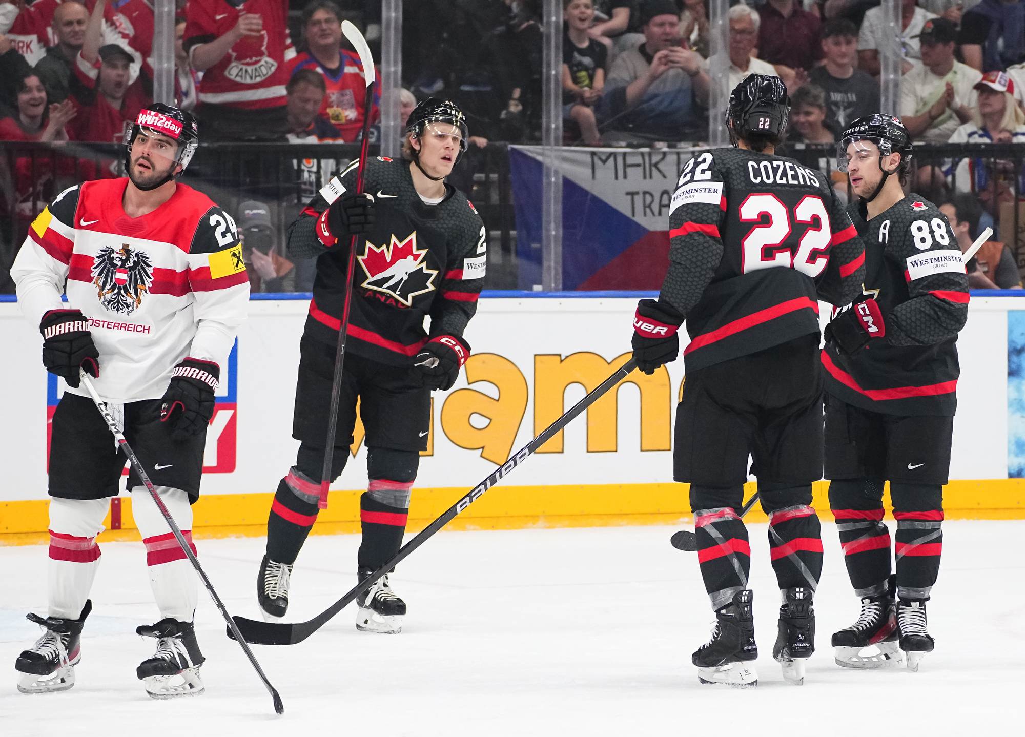 IIHF - Gallery: Canada vs Austria - 2024 IIHF Ice Hockey World Championship