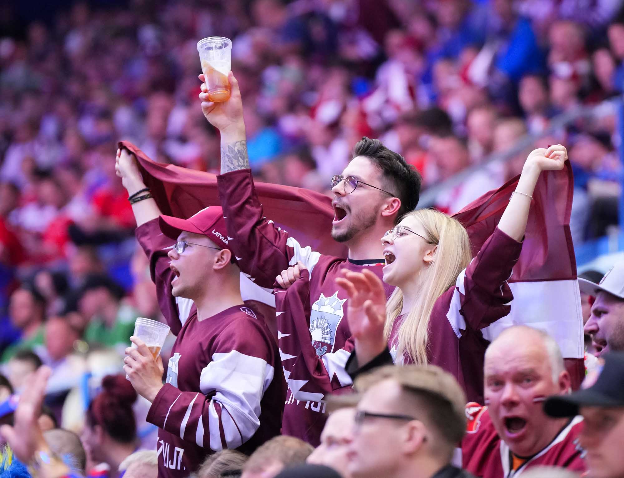 IIHF Gallery Latvia vs Sweden 2024 IIHF Ice Hockey World Championship