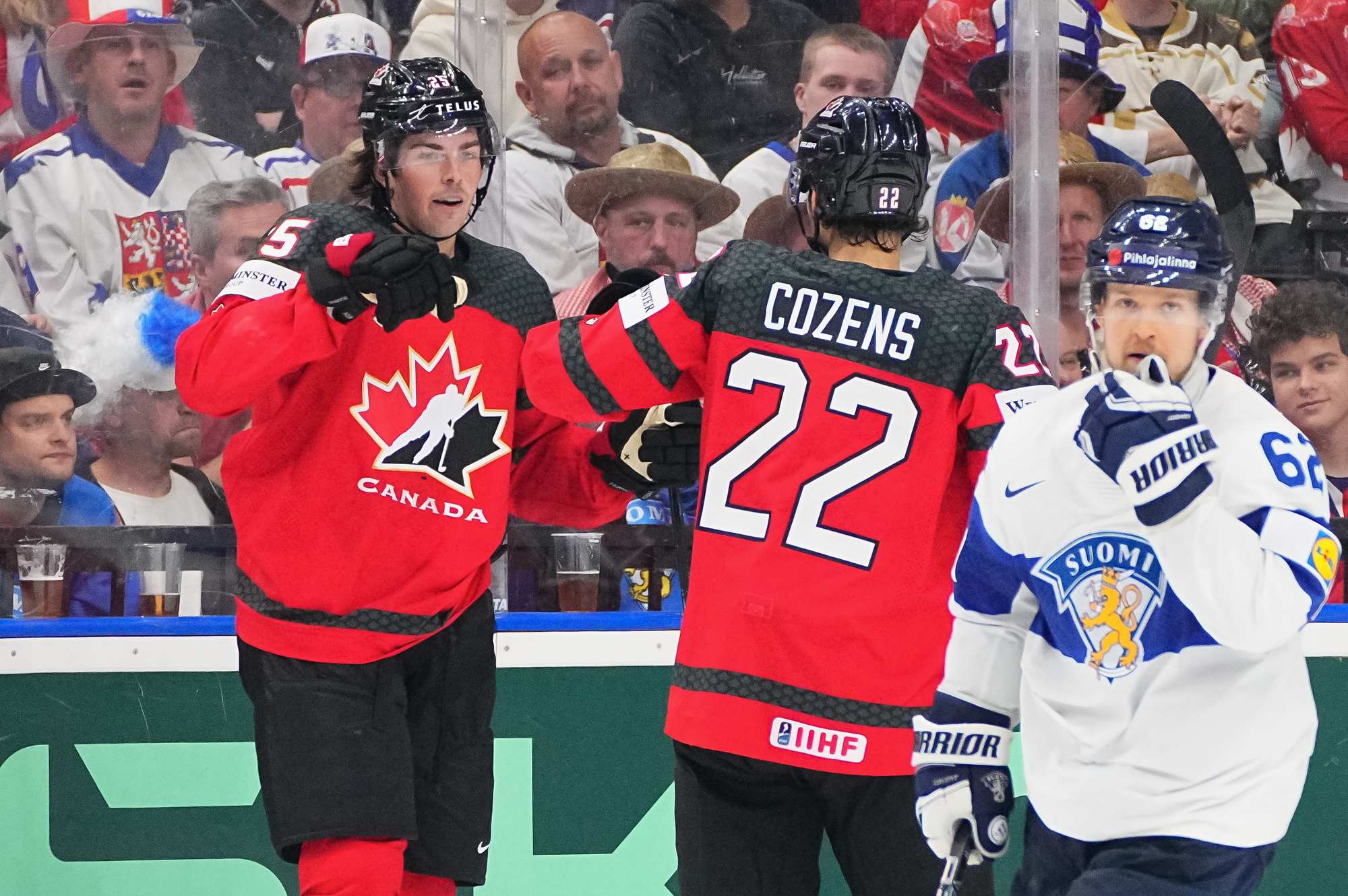 IIHF Canada rallies to top Finns