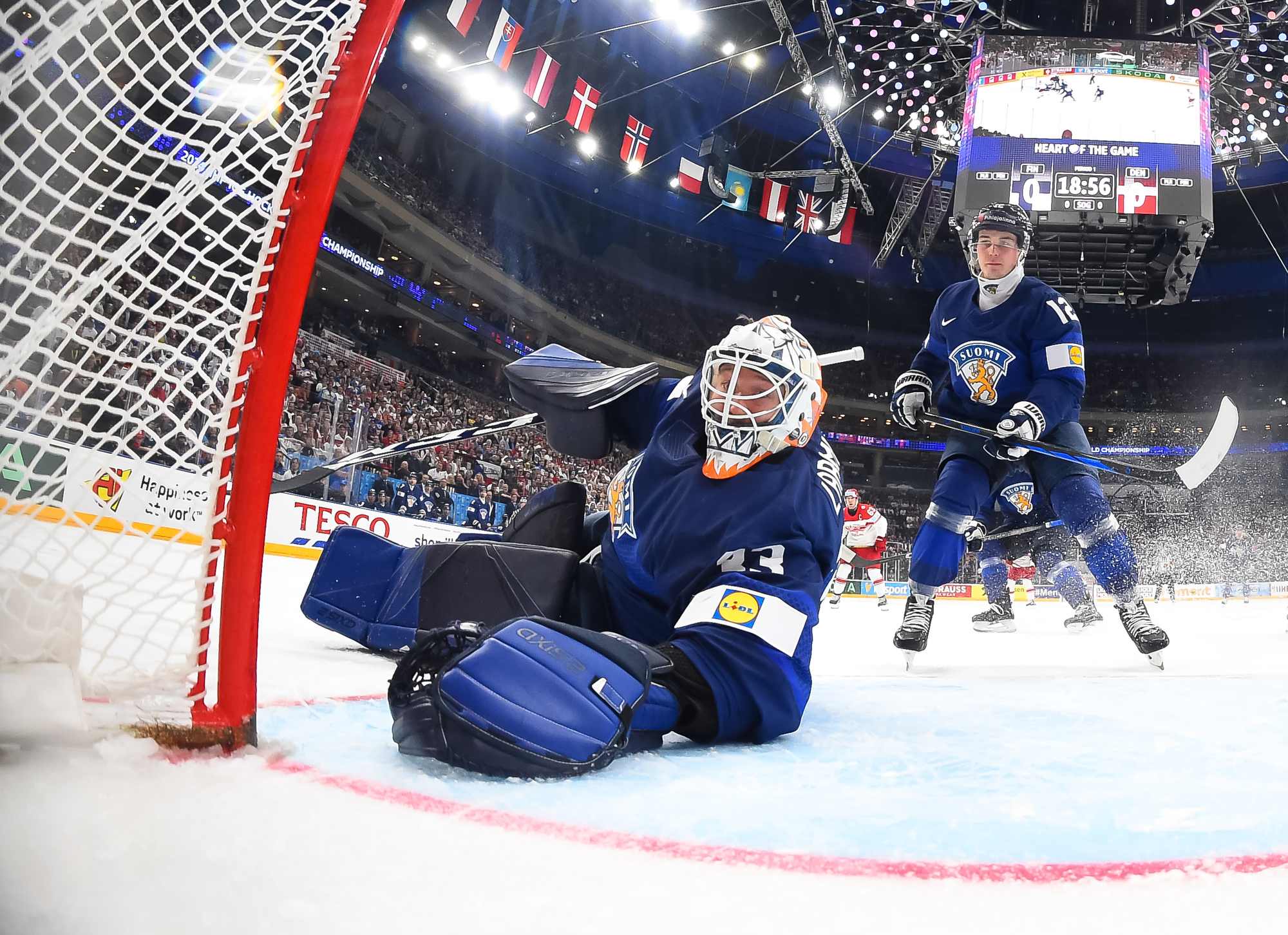 IIHF - Gallery: Finland vs Denmark - 2024 IIHF Ice Hockey World Championship