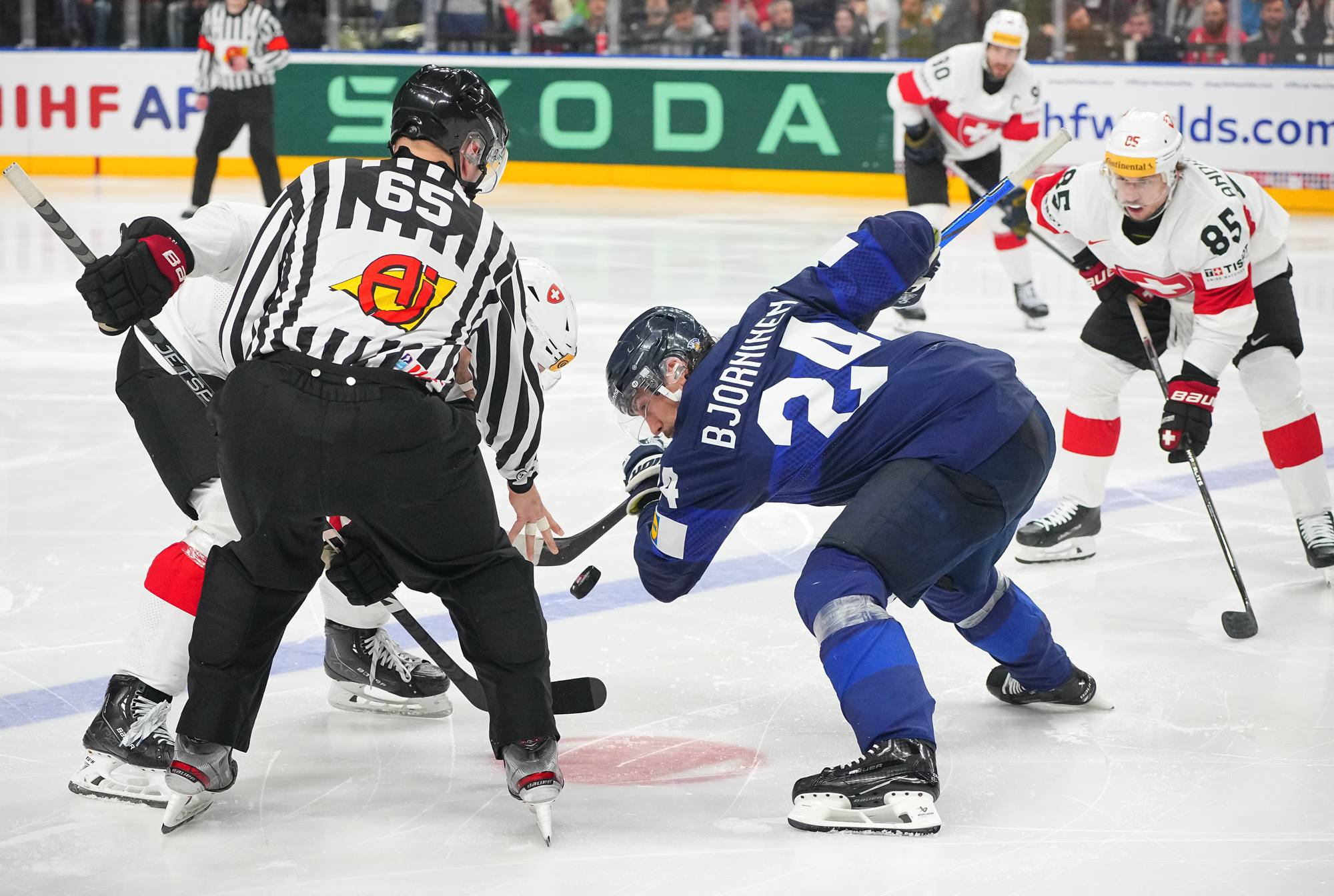 IIHF Gallery Finland vs Switzerland 2024 IIHF Ice Hockey World