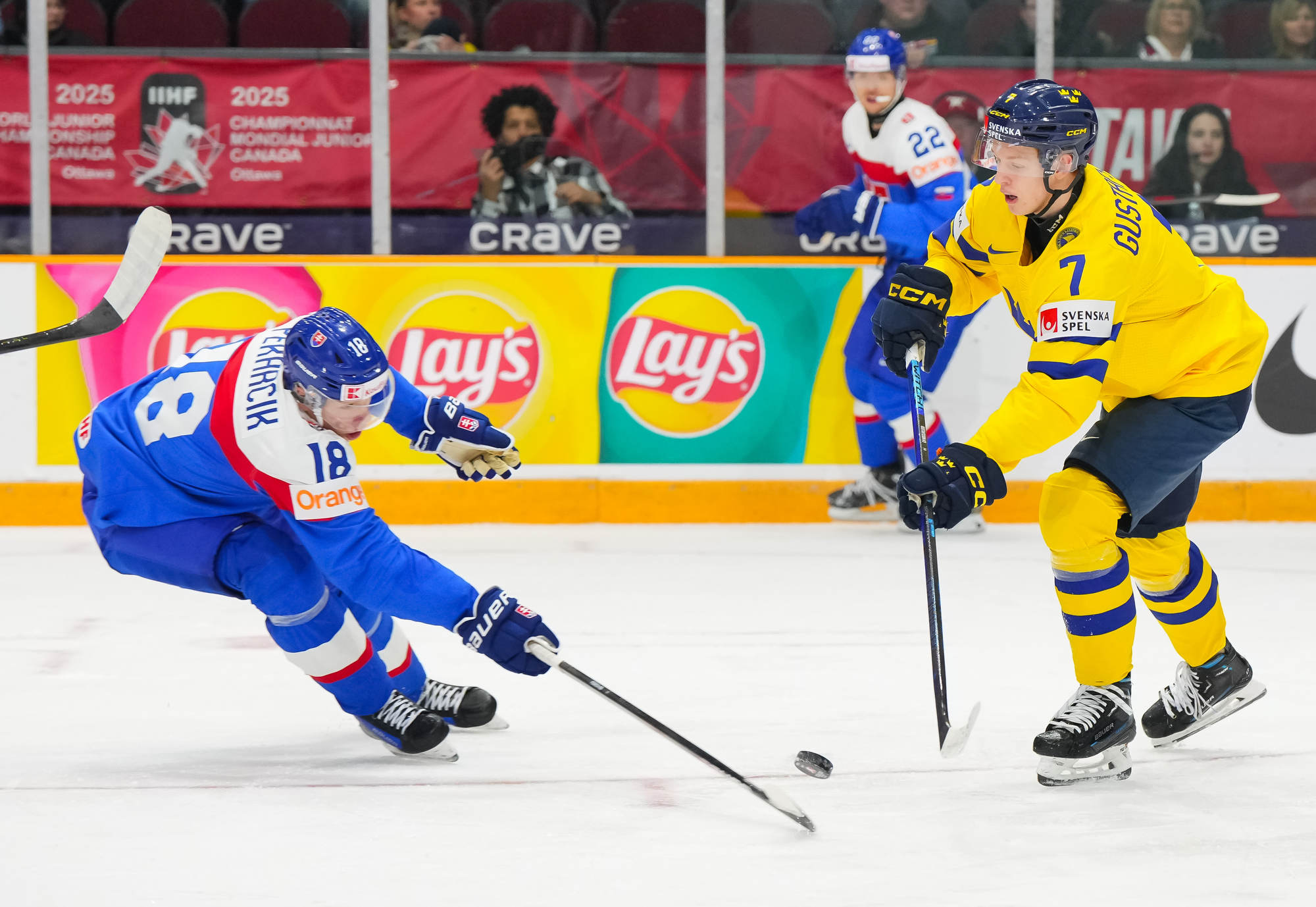 IIHF Gallery Slovakia vs Sweden 2025 IIHF World Junior Championship