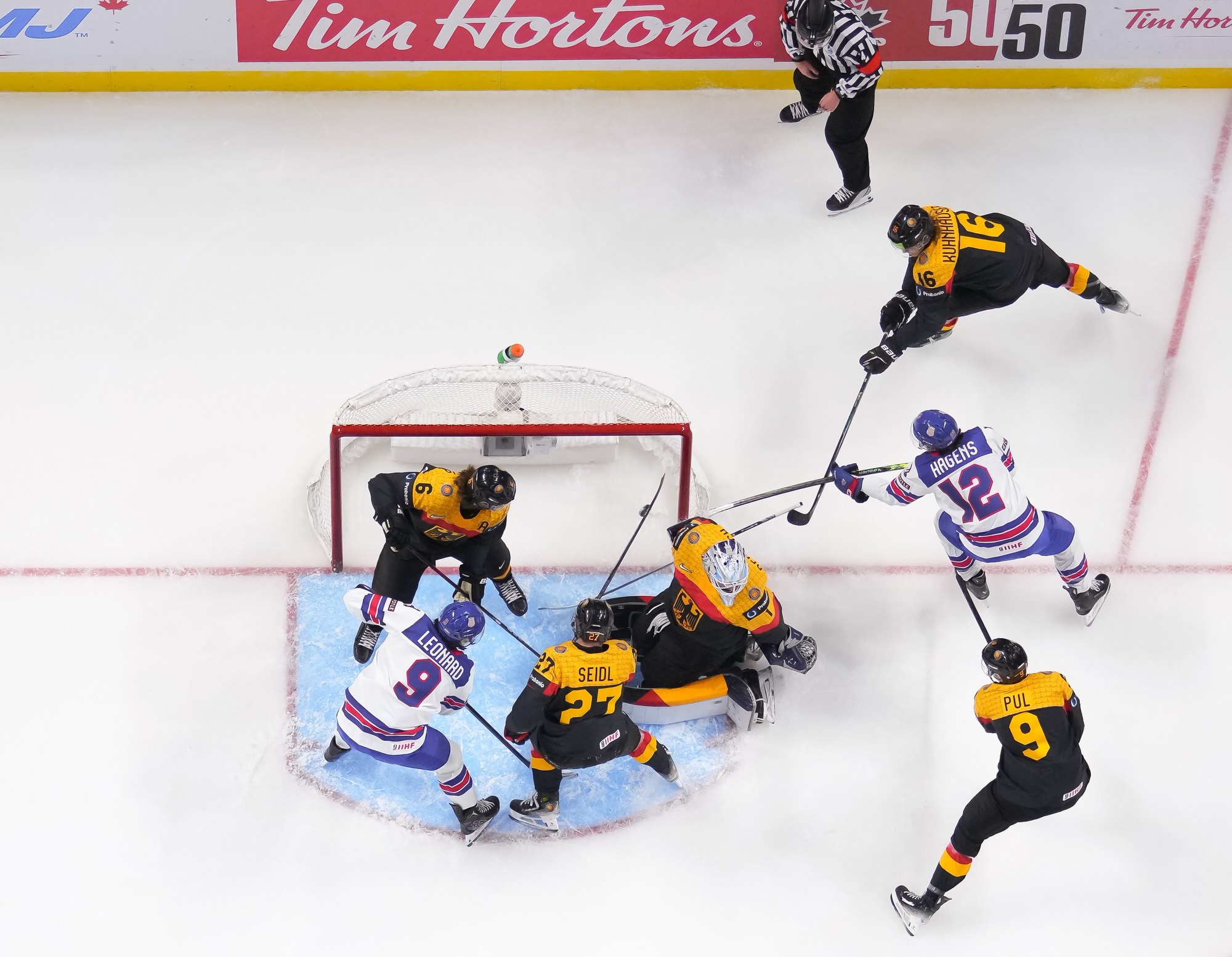 IIHF Gallery United States vs Germany 2025 IIHF World Junior Championship