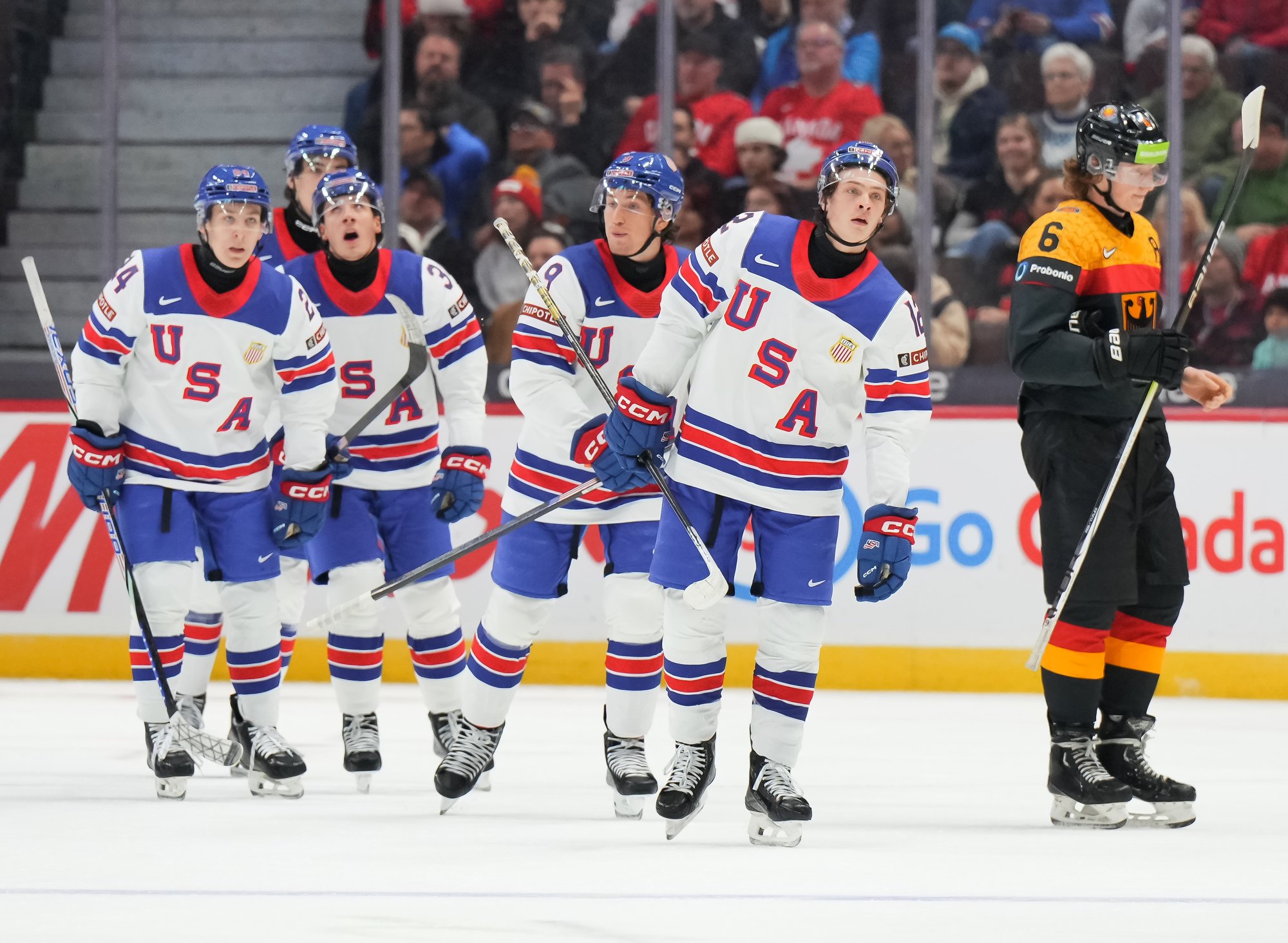 IIHF USA GER 26.12.2024 2025 IIHF WORLD JUNIOR CHAMPIONSHIP Game Centre Recap