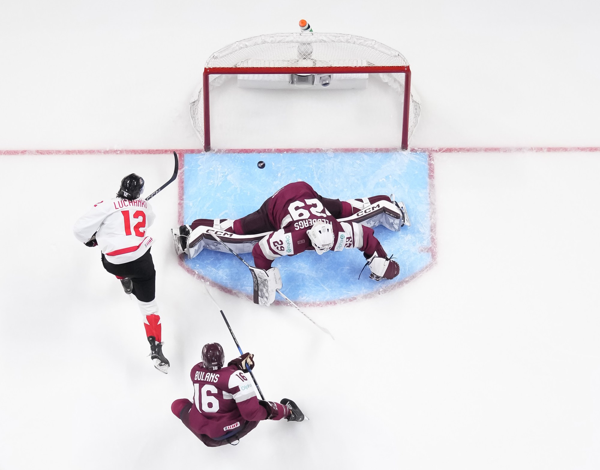 IIHF Gallery Latvia vs Canada 2025 IIHF World Junior Championship