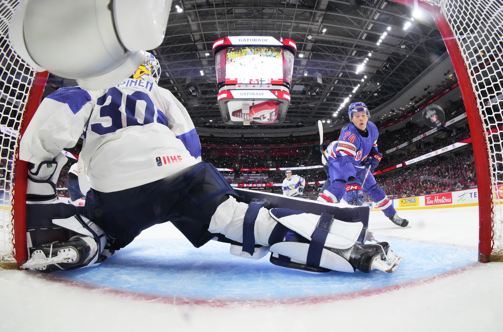 IIHF USA FIN 29.12.2024 2025 IIHF WORLD JUNIOR CHAMPIONSHIP Game Centre Recap
