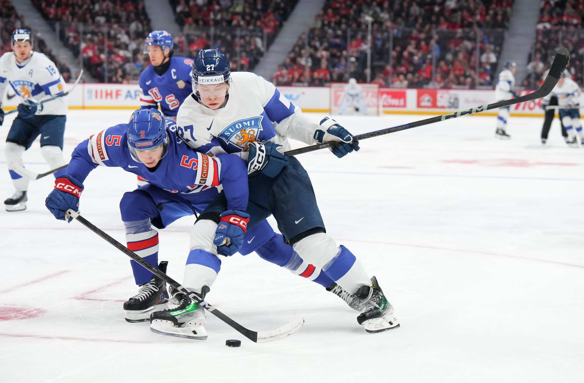 IIHF USA FIN 29.12.2024 2025 IIHF WORLD JUNIOR CHAMPIONSHIP Game Centre Recap