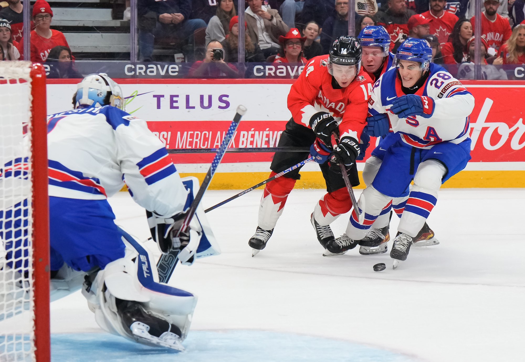 IIHF U.S. beats undisciplined Canada to finish 1st