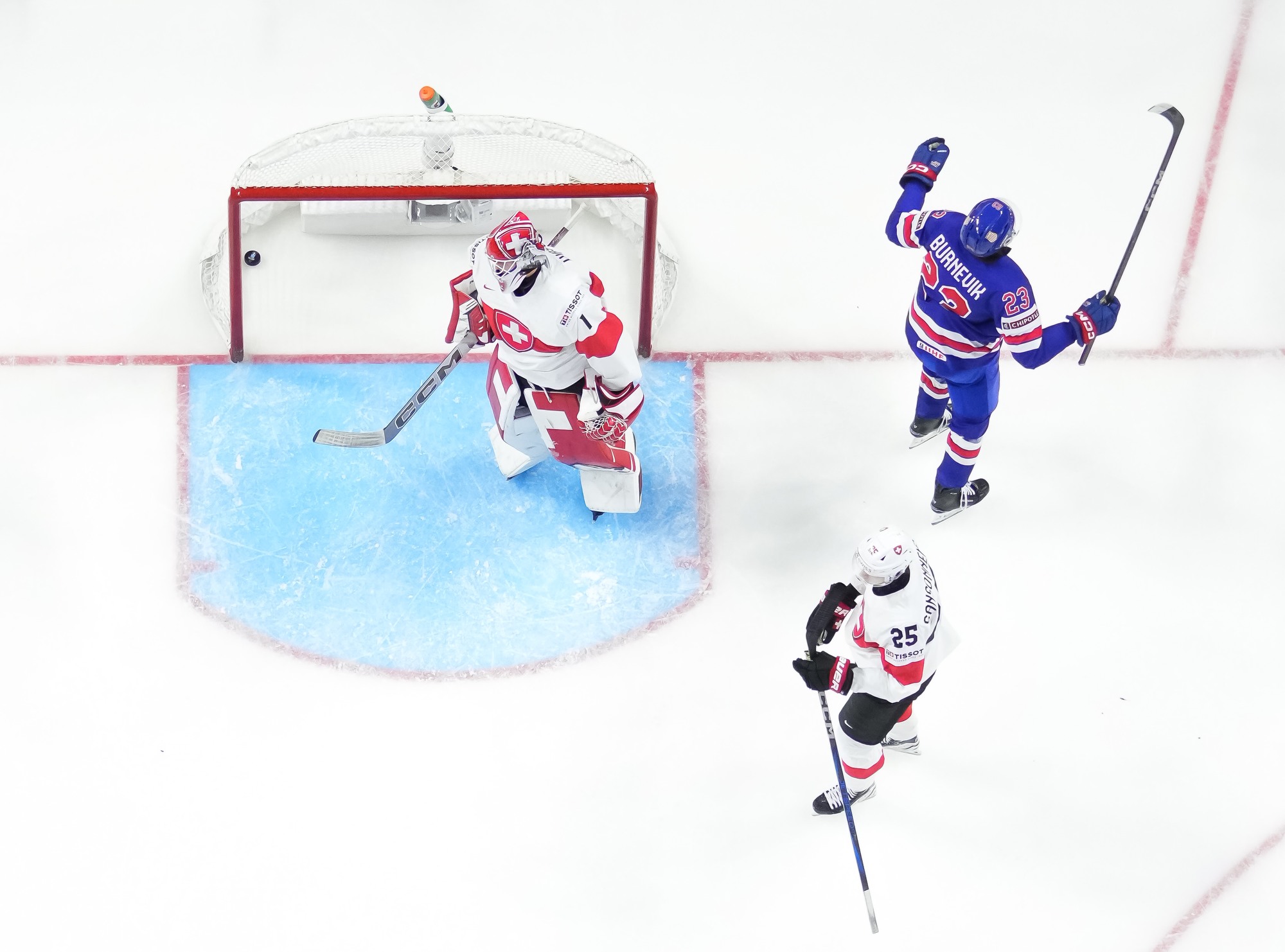 IIHF Gallery Quarter Final 2 United States vs Switzerland 2025 IIHF World Junior Championship