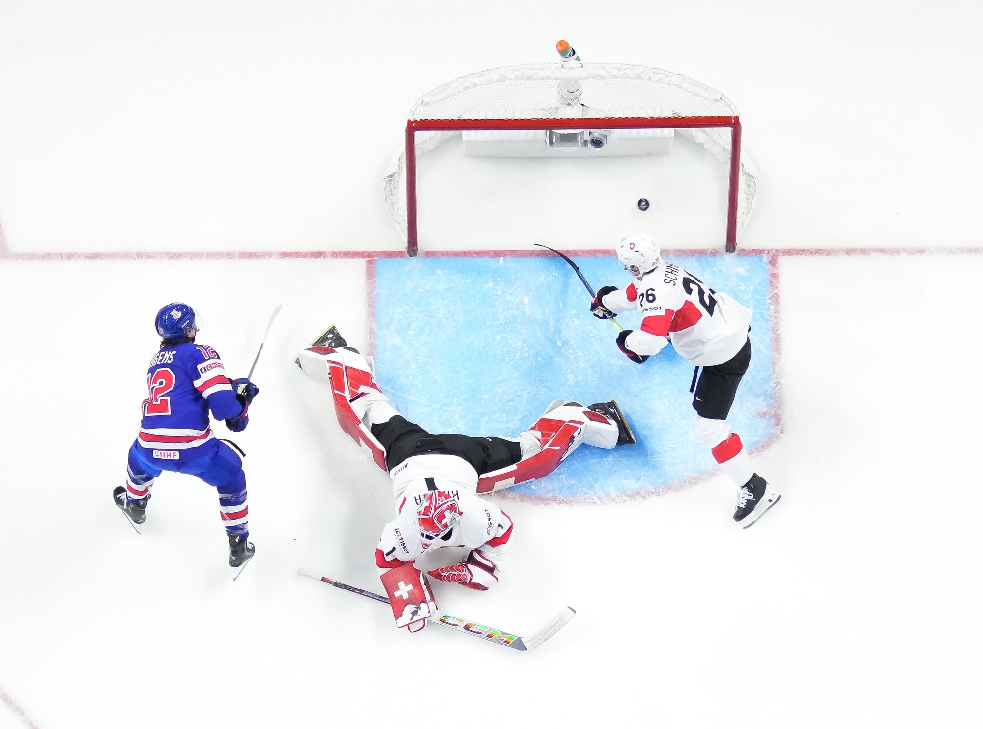 IIHF Gallery Quarter Final 2 United States vs Switzerland 2025 IIHF World Junior Championship