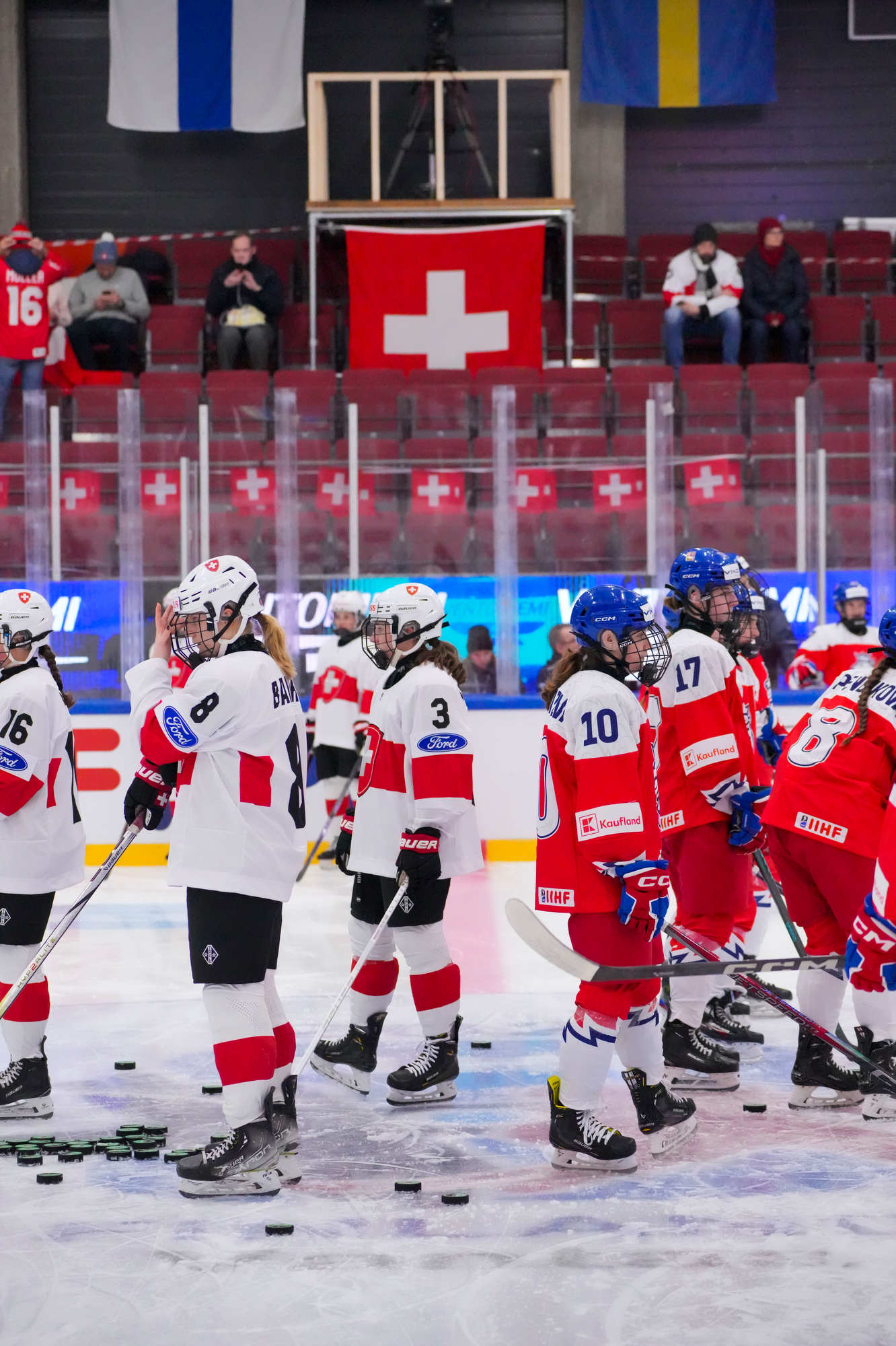 IIHF Gallery Czechia vs Switzerland 2025 IIHF u18 Women's World