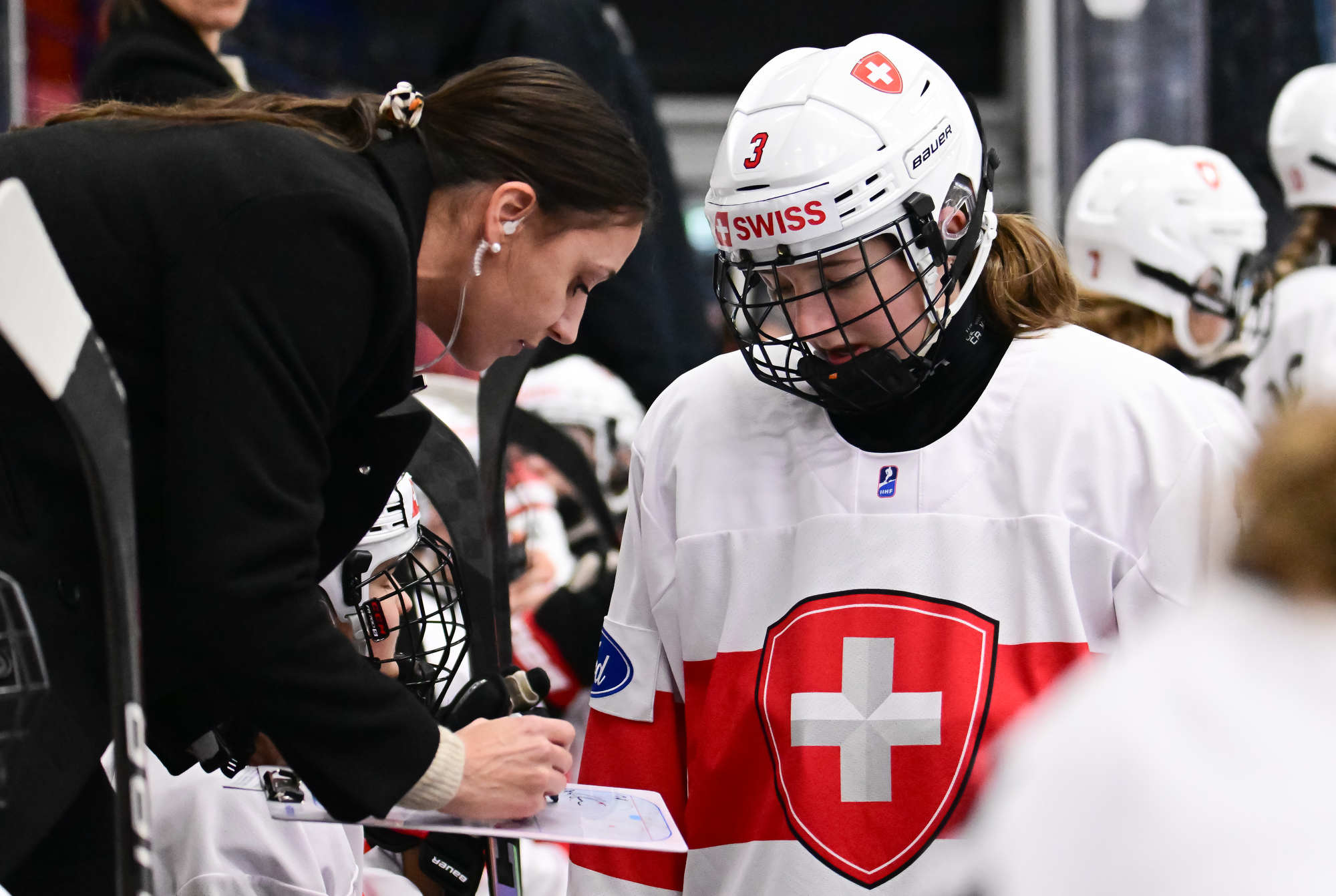 IIHF Gallery Canada vs Switzerland 2025 IIHF u18 Women's World