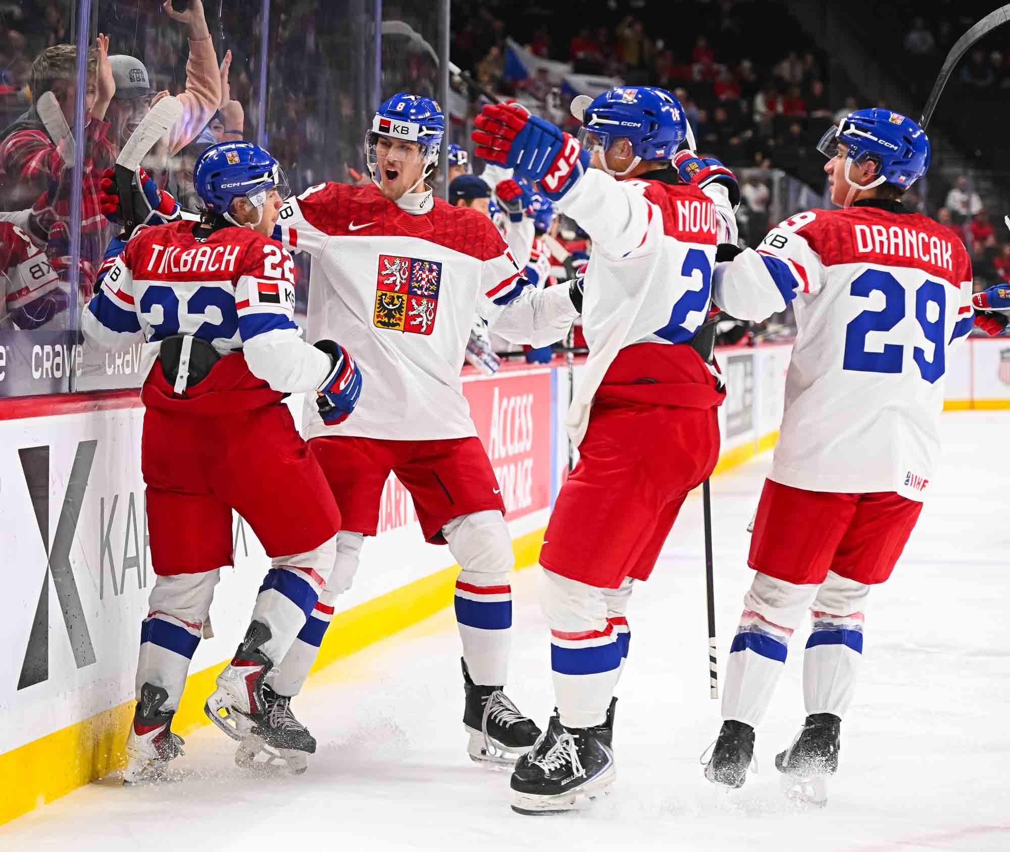 Skate goal gives Czechs wild win - IIHF