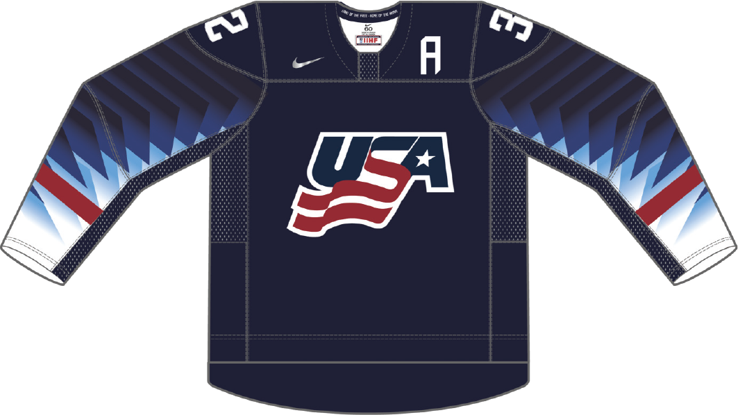 Nike USA Hockey Cayla Barnes Away Jersey
