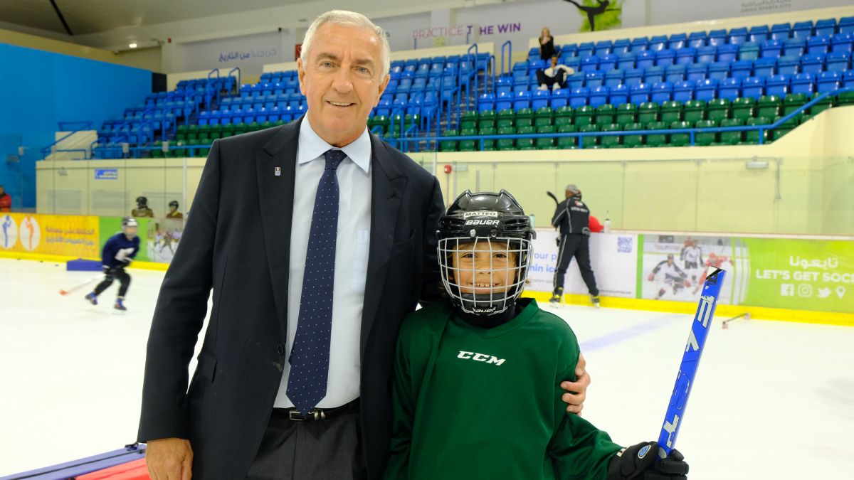 IIHF - IIHF President In UA Emirates