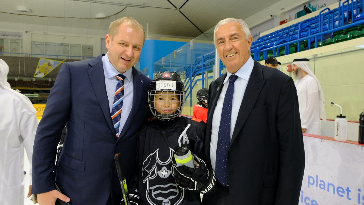 IIHF - IIHF President In UA Emirates