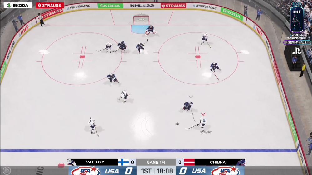 IIHF Its Finland vs. USA in eWorld Finals!