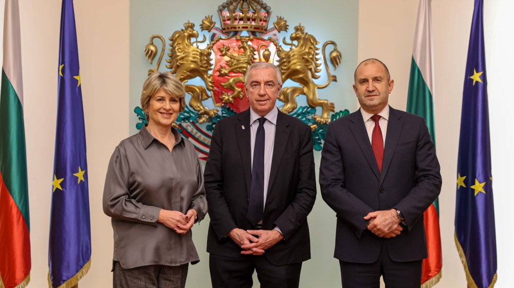 Дартиф се срещна с българския президент