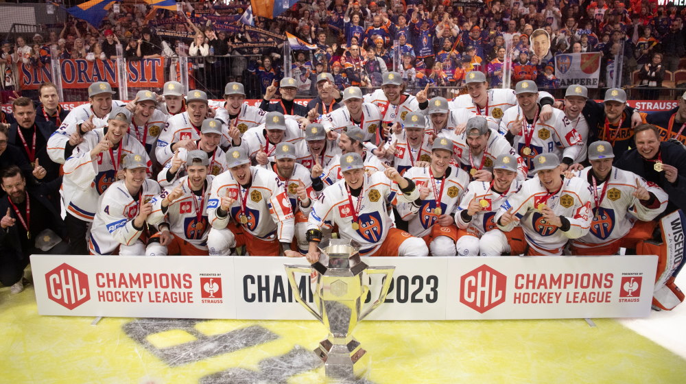 IIHF Tappara Wins CHL Heljanko MVP