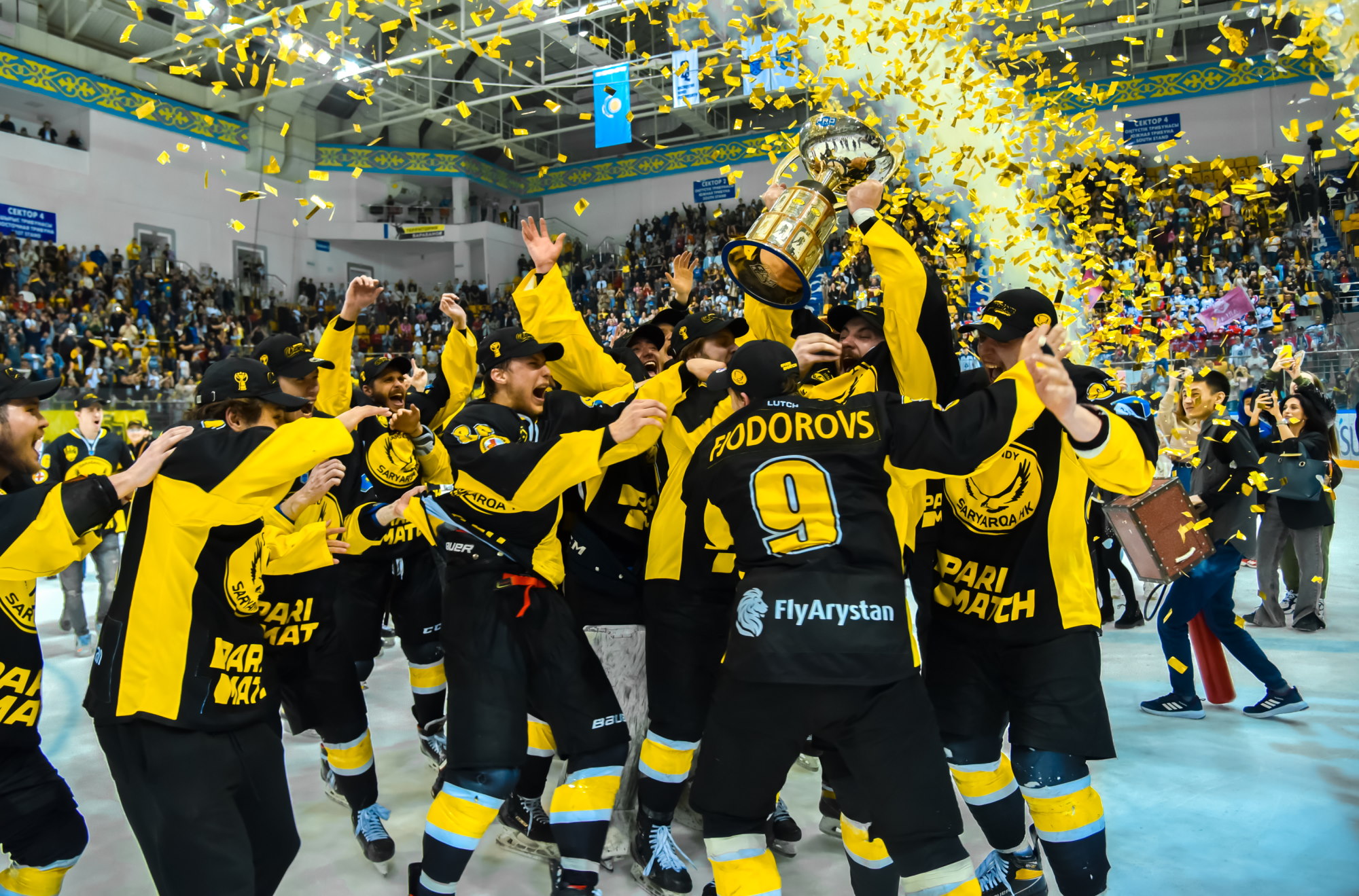 IIHF - Saryarka repeats in Kazakhstan